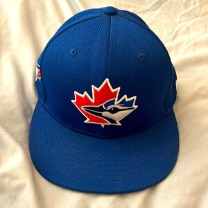 New Era Spring Training Toronto Blue Jays Fitted Hat Size 7 1/8